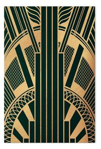 Quadro contemporaneo Grattacielo Art Deco - astrazione geometrica