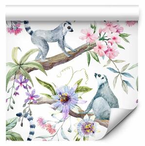 Tappezzerie In un mondo di lemuri