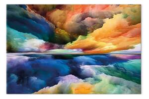Quadro moderno Mondo colorato - prima variante - astrazione
