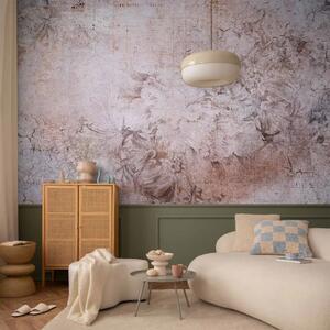 Carta da parati moderna Poesia luminosa - sfondo marmoreo con tonalità beige