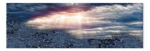 Quadro Serenità anima - paesaggio cielo sole