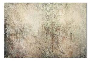 Quadro moderno Poesia menta largo - astrazione con sfondo unico