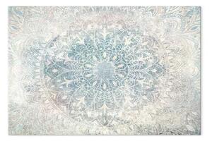Quadro Mandala - ornamento in colori freschi in stile Zen