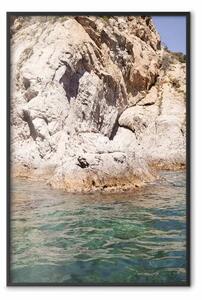 Poster: Rocce spagnole - veduta della costa a contatto con il mare