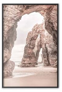 Poster: Rocce spiaggia - scogliera