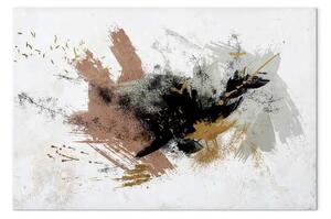 Quadro contemporaneo Vertigine espressiva - pennellate astratte