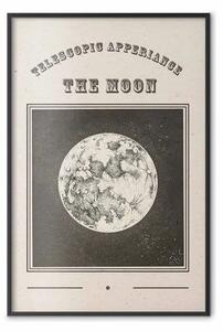Poster: Veduta luna - incisione