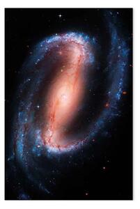 Quadro Galassia a spirale - stelle nello spazio viste al telescopio