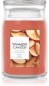 Yankee Candle Sugared Cinnamon Apple candela profumata 567 g