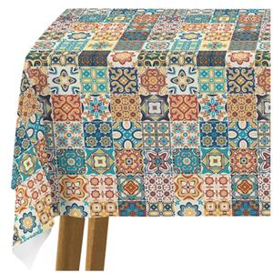 Tovaglie da tavolo Arabesco spagnolo - motivo ispirato alle ceramiche in stile patchwork