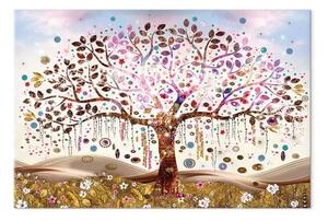Quadro Albero splendente largo