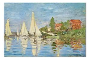 Riproduzione Claude Monet - Regate ad Argenteuil