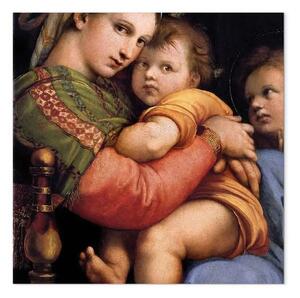 Riproduzione Rafael Santi - Madonna su una sedia