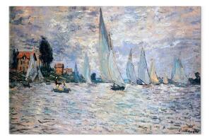Quadro famoso Claude Monet - Le barche, regate ad Argenteuil