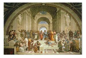 Riproduzione quadro Rafael Santi - Scuola di Atene