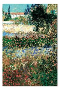 Riproduzione Vincent van Gogh - Flowering Garden