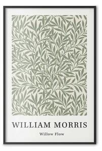 Poster: Composizione geometrica - foglie verdi di William Morris