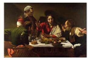 Quadro famoso Caravaggio - Cena in Emmaus