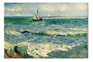 Riproduzione Vincent van Gogh - Seascape at Saintes-Maries