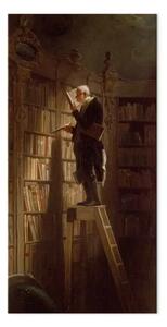 Riproduzione quadro Carl Spitzweg - Il topo di biblioteca