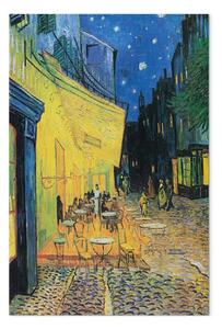Riproduzione quadro Vincent van Gogh - Terrazza del caffè la sera