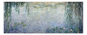 Quadro famoso Claude Monet - The Water Lilies - Clear Morning with Willows