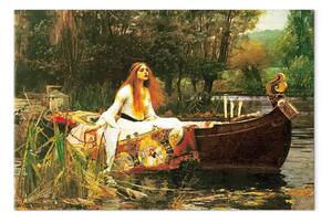 Riproduzione John William Waterhouse - The Lady of Shalott