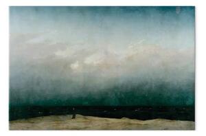 Quadro famoso Caspar David Friedrich - Monaco in riva al mare