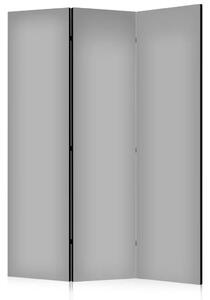 Paravento separè Grigio solido - Grigio puro come motivo principale