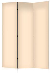 Paravento design Tinta unita beige - Beige come motivo principale