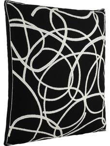 Eglo 420006 - Cuscino decorativo CHEVERY 45x45 cm nero/bianco