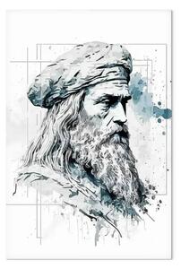 Quadro Leonardo da Vinci - ritratto generato