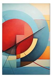 Quadro moderno Decostruzione cerchi - Kandinsky
