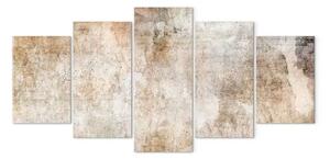 Quadro contemporaneo Struttura ruggine - astratto marrone