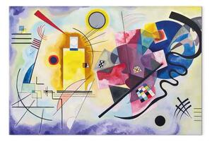 Quadro famoso Wassily Kandinsky - Giallo - Rosso - Blu