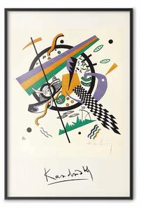 Poster: Piccoli mondi - un'astrazione di Kandinsky piena di forme colorate