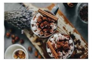 Quadro moderno Cioccolata calda - tazze cacao