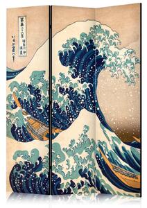 Paravento Hokusai: Grande onda a Kanagawa Riproduzione