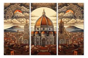 Quadro Firenze - Cattedrale di Santa Maria del Fiore, cuore della Toscana