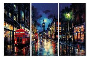 Quadro su tela Londra - un'impressione pittorica della metropoli inglese