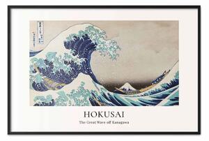 Poster: Hokusai Katsushika - Grande onda a Kanagawa