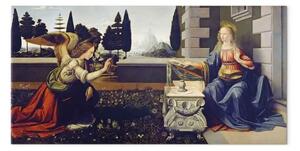 Riproduzione quadro Leonardo da Vinci - Annunciazione (Incontro di Maria e Gabriele Arcangelo)