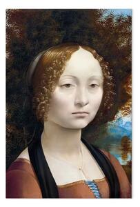 Quadro famoso Leonardo da Vinci - Ritratto di Ginevra de Benci