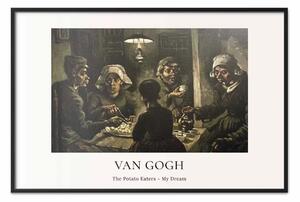 Poster: Vincent van Gogh - I mangiatori di patate