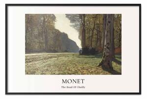 Poster: Claude Monet - Sentiero nel bosco