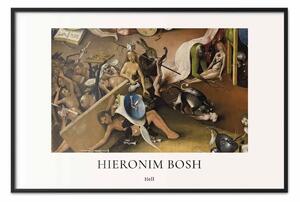 Poster: Hieronymus Bosch - L’Inferno