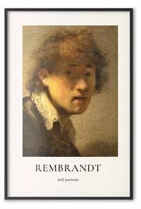 Poster: Rembrandt - Autoritratto di Rembrandt
