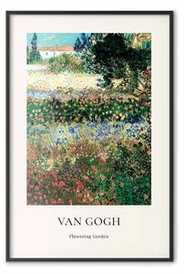 Poster: Vincent van Gogh - Giardino fiorito