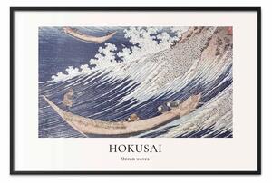 Poster: Hokusai Katsushika - Onde dell’Oceano