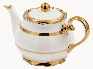 Teiera in porcellana Golden, 1 L
